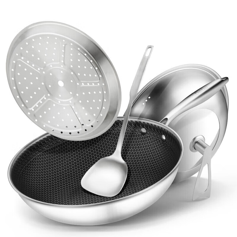 德铂(Debo)安东尼奥蒸炒锅32cmDEP-726