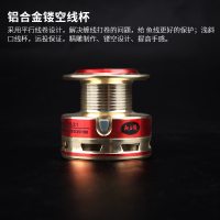 龙王恨鱼线轮纺车轮金属渔轮不锈钢钓鱼海竿轮海杆远投轮路亚 金属摇臂渔轮TB系列（红黑线杯款） 左右手互换型;1000系列