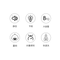 海尔(Haier) 8公斤智能物联家用全自动波轮洗衣机XQB80-M929XU1