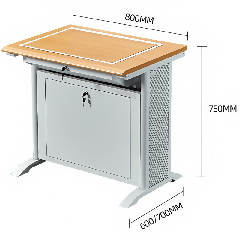 鑫木樽电脑桌80*75cm张高清大图