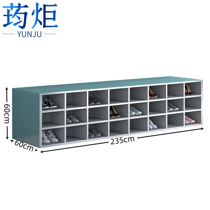 不锈钢员工鞋柜高清大图