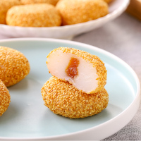 兰象岩干吃汤圆500g芝麻花生味夹心汤圆办公室小零食休闲充饥点心整箱