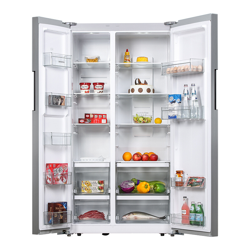 西门子 KA92NV66TI 610升 对开门变频风冷无霜双开门冷藏展示柜高清大图