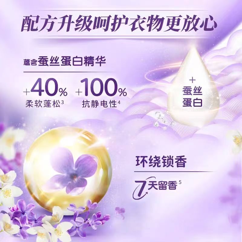 金纺抗邹防褪色衣物护理剂400g*2袋装高清大图