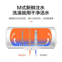 海尔(Haier)电热水器 家用储水式 40升海尔出品统帅 速热恒温 节能省电 防电墙技术 LEC4001-15A3
