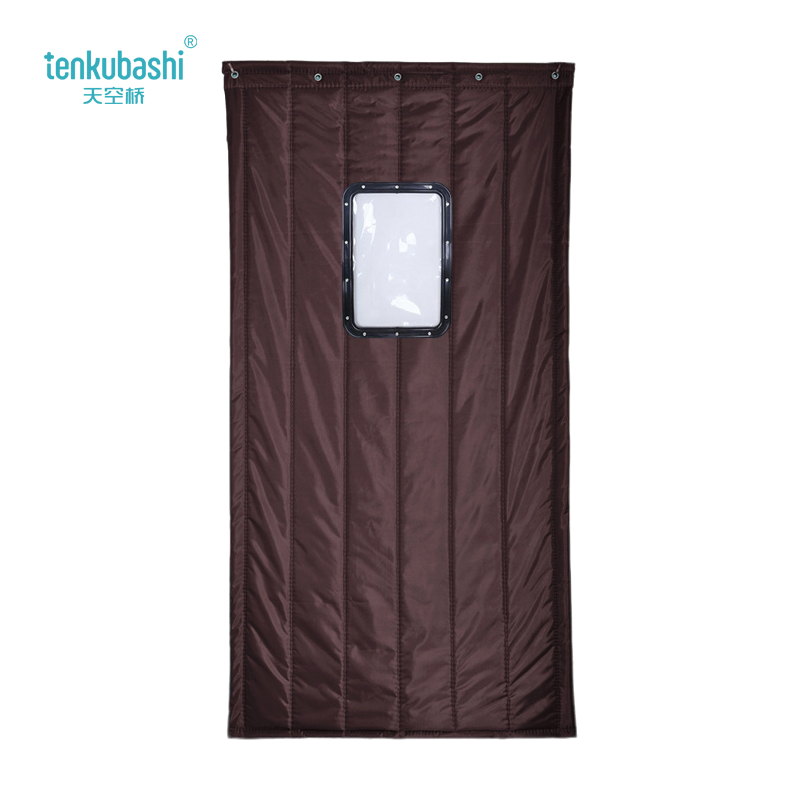 天空桥 棉门帘 MML-199咖啡色40*60cm二层棉 平方米高清大图