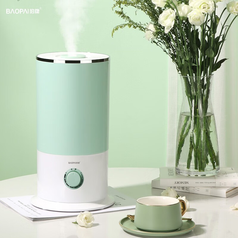 豹牌(BAOPAI)顶部加水抑菌水箱超声波台式加湿器BP-8052高清大图