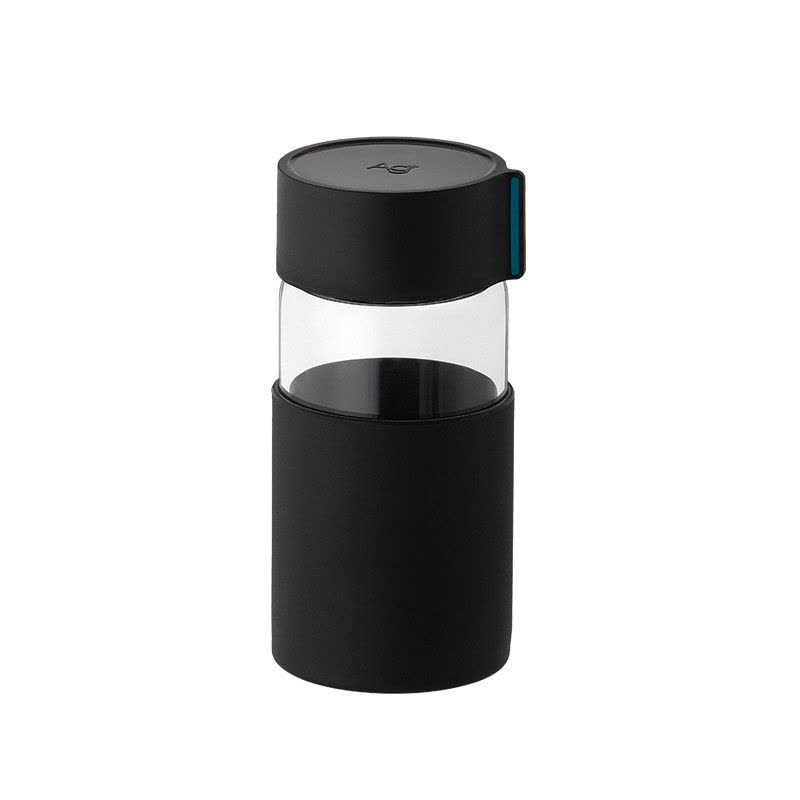 茶花(CHAHUA) 欧铂兹*单层玻璃杯310ml黑色051002尺寸:7*7*14.6cm图片