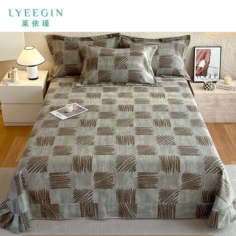 莱依瑾 LYEEGIN 四件套 加厚磨毛 200*230cm 套高清大图