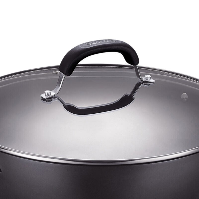 苏泊尔supor炒锅双耳炒锅铁锅深型平底无涂层铸铁炒锅燃气电磁炉通用