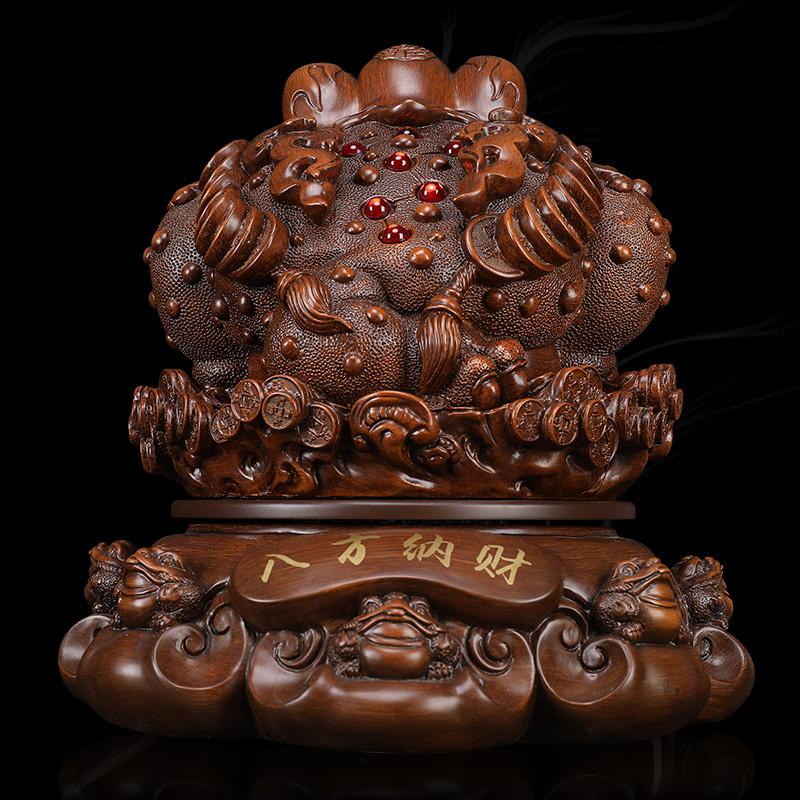 美帮汇金蟾蜍摆件开业礼品祝贺送朋友金蝉饭店镇店之宝房间布置摆设高清大图