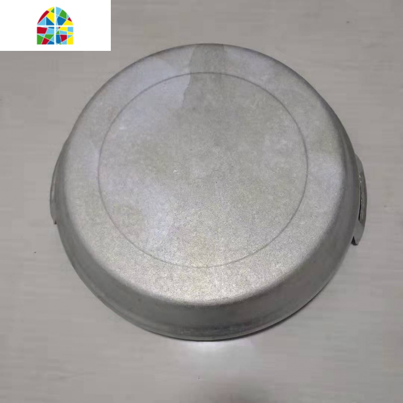 铝平底锅家用商用老式加厚手工铸吕平锅鏊子烙饼铝锅平底锅铝煎锅 FENGHOU 32公分2.7斤带盖高清大图