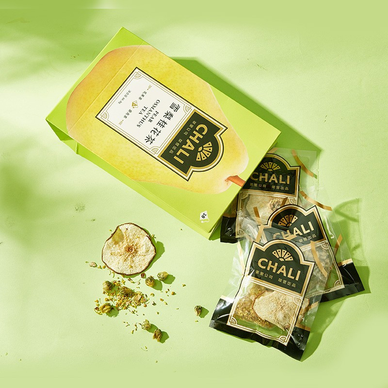 茶里ChaLi雪梨桂花茶 盒装40g高清大图