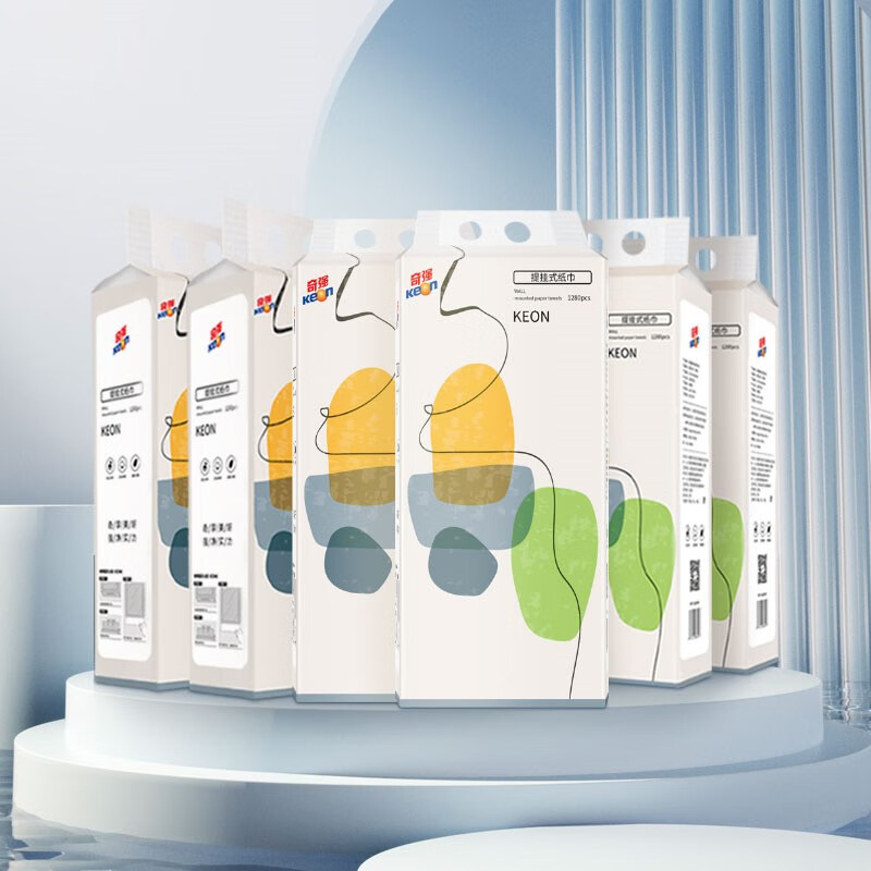 奇强大包提挂加厚悬挂式抽纸1280张/6提/整箱 QQZJD187