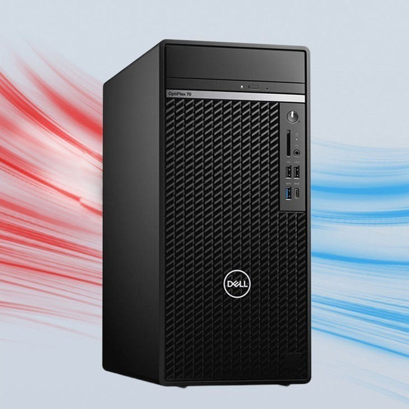 戴尔delloptiplex7080mt台式电脑238英寸屏i7107008g1t刻录w10h