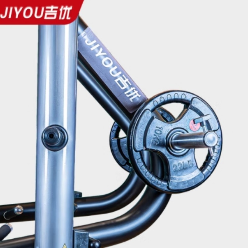 吉优JY-M02推胸训练器商用综合训练健身房专用器械(不含杠铃片)高清大图