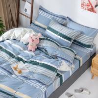 全棉印花四件套—休闲生活(蓝)