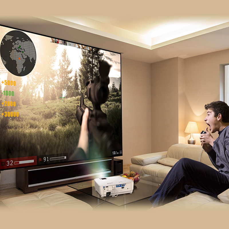 明基(BenQ)TH595+ 投影仪 家用 客厅影院 1080P全高清 家用投影仪投墙高亮投影机蓝光3D(1080P全高清 3500流明 自动梯形校正 )