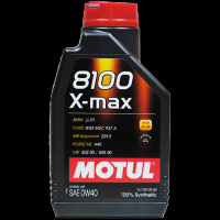 Motul摩特 欧洲进口 8100 X-MAX 0W-40 A3/B4 SN级 全合成机油润滑油 1L
