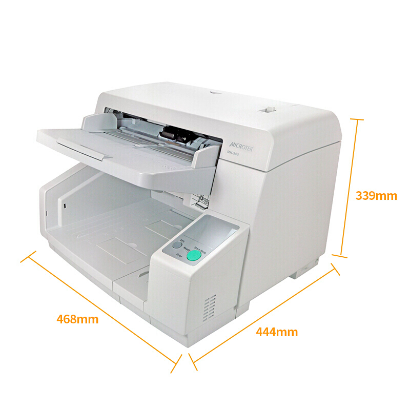 中晶 (MICROTEK)MK-900 CCD双面高速扫描仪 A3多功能自动进纸高清文档照片生产