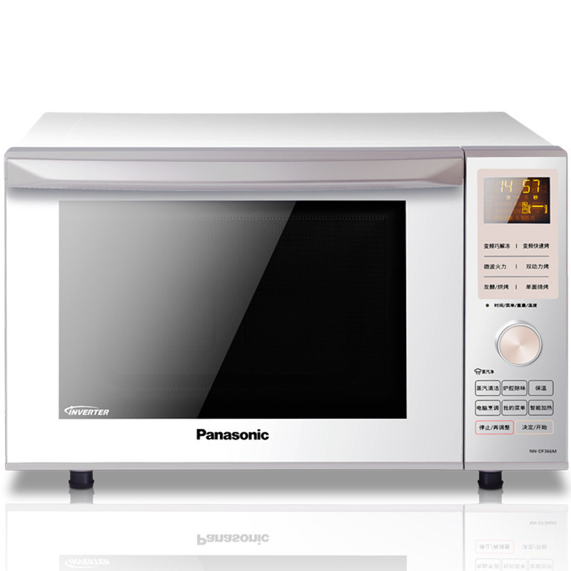 松下（Panasonic）NN-DF366W 微波炉 多功能智能变频微波炉23L