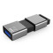 忆捷 (EAGET)F90 U盘 USB3.0高速金属推拉式车载商务优盘 防尘 防水 防震 128GB