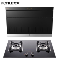 方太(FOTILE) 侧吸式双核风机 触控式抽油烟机燃气灶烟灶套餐 JX78+HC26BE 15.5立方 天然气/液化气