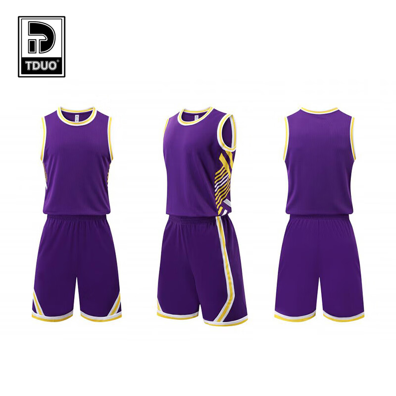 Tduo篮球服 V3 套 紫色 4XL