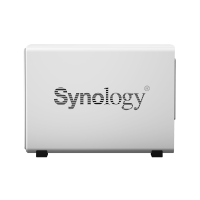 群晖(Synology) DS220j2盘位双核心NAS网络存储服务器(无内置SATA硬盘)不规则体支持NAS盘企业盘