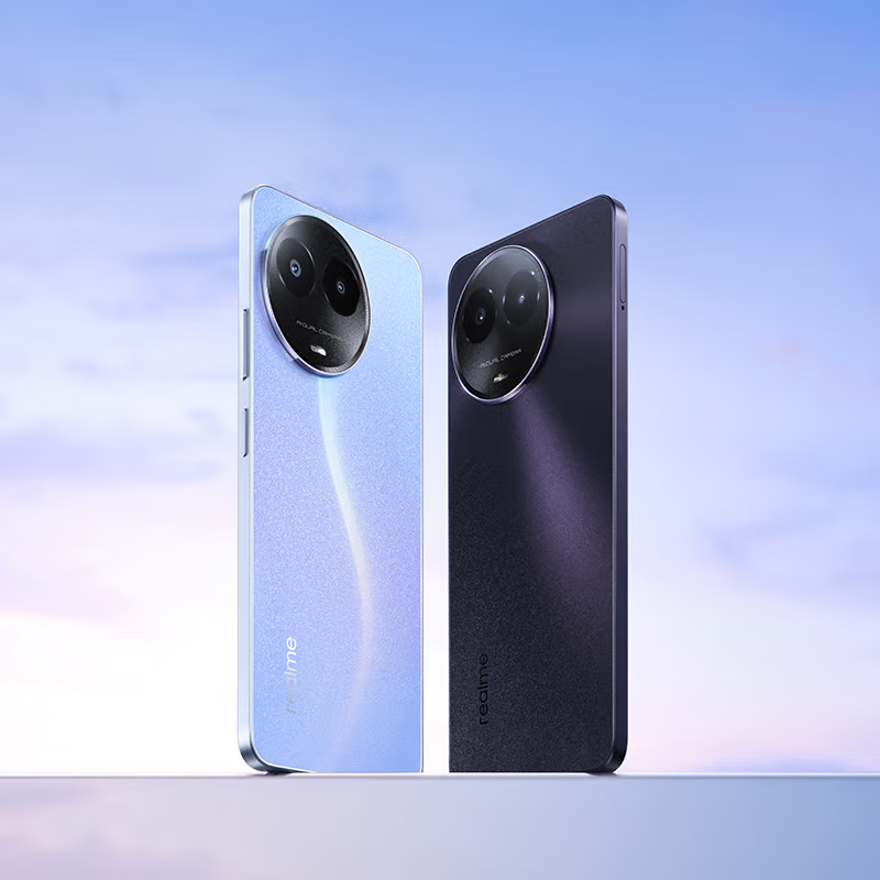 [全新]realme 真我V50s 8GB+256GB 午夜黑 全网5G 天玑6100+芯 5000毫安电池 18W快充 手机 V50