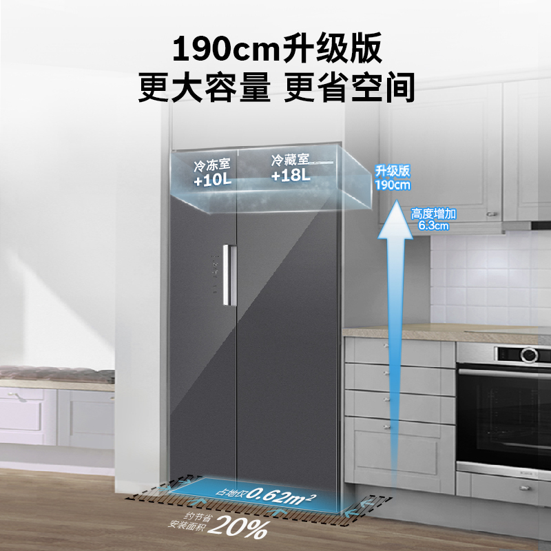Bosch/博世530升L对开门冰箱双开门大容量家用电冰箱K6A92VB59C