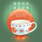 JEKO&JEKO 早餐杯手工手绘陶瓷创意燕麦杯牛奶杯女性下午茶咖啡杯喝水杯可爱