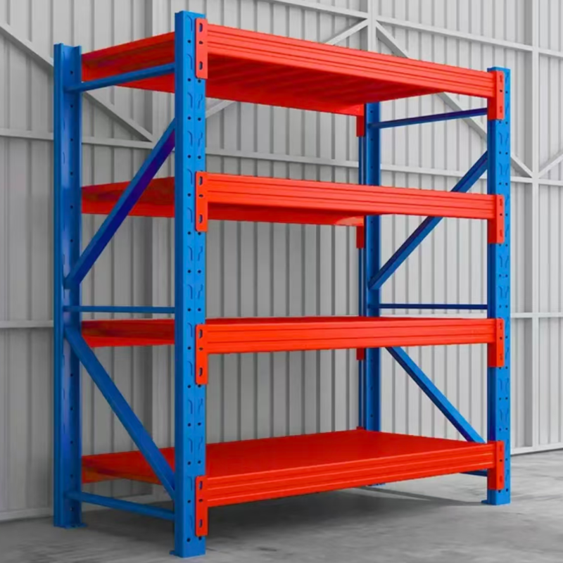 武森四层套色常规货架2000mm*2000mm*600mm高清大图