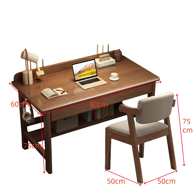 汇微书桌椅 书桌一桌一椅800*600*750mm套 桌椅组合