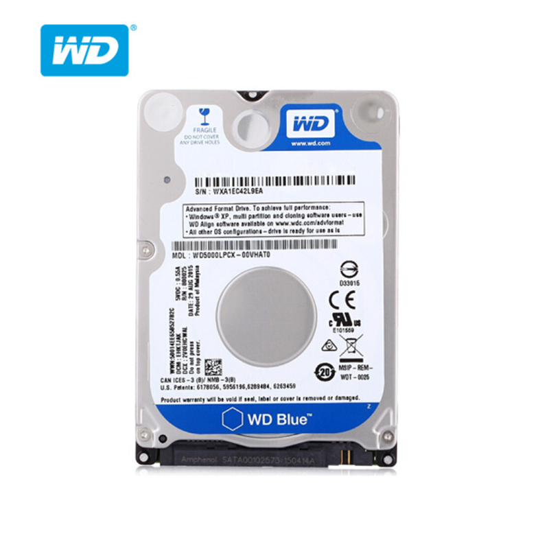 西部数据(WD)蓝盘 1T SATA6Gb/s 5400转128M 笔记本硬盘 WD10SPZX