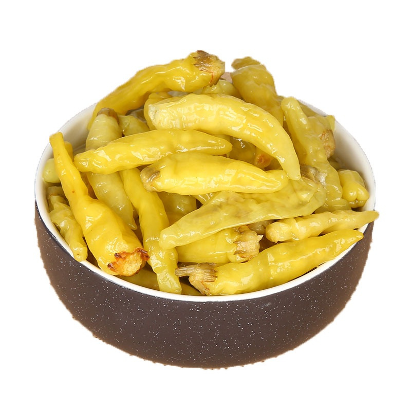 4000g泡椒小米辣泡椒野山椒剁椒鸡爪自制泡凤爪猪皮调料泡菜视频