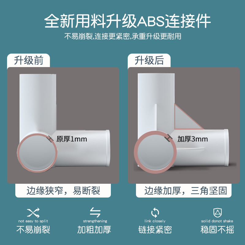 [补贴10%]组装布衣柜出租房用家用卧室简易衣柜结实耐用宿舍收纳组装衣橱实木高清大图