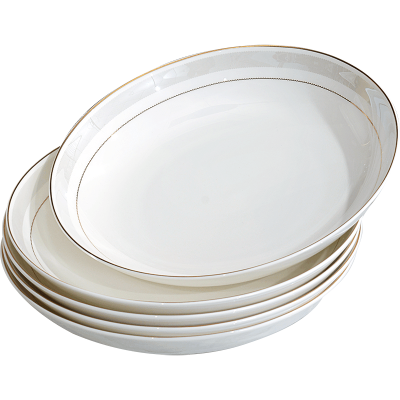 稳帆甄选 骨质瓷餐具套装 追光 38头 ZX6618/套图片