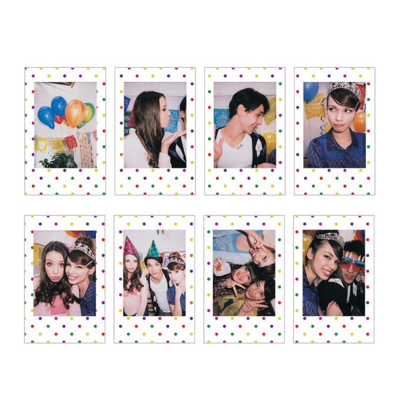 富士(FUJIFILM)INSTAX 拍立得相纸 mini圆点糖果相纸 mini系列相机通用快显胶片(10张)