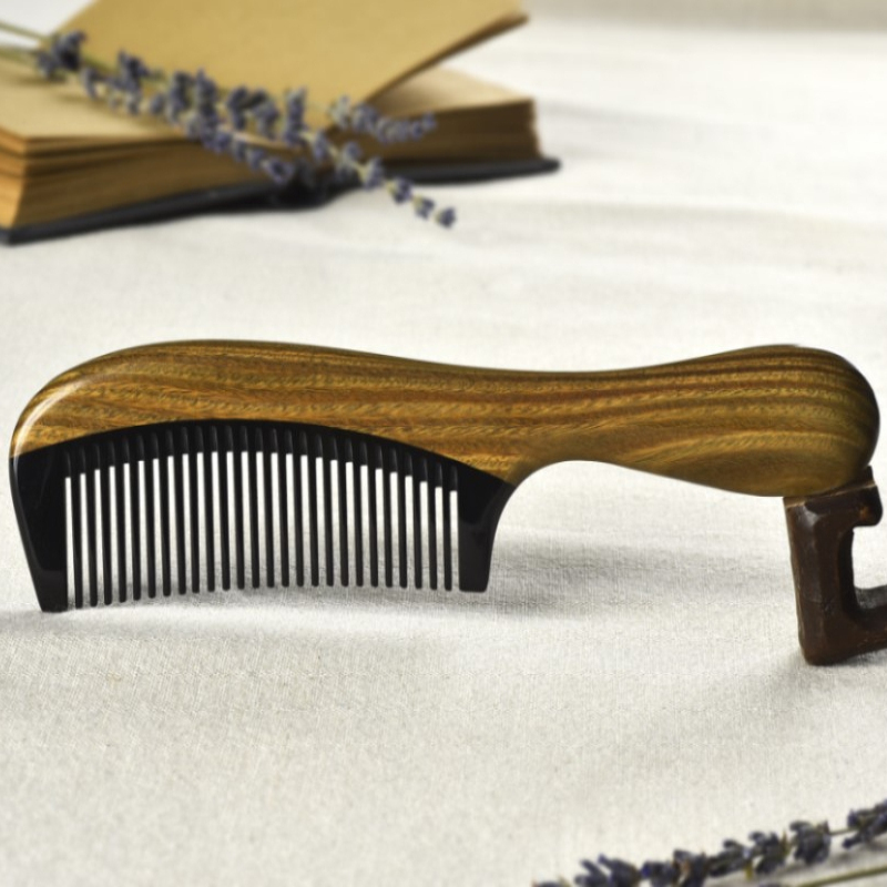 白象梳篦绿意融情木梳fyj129视频