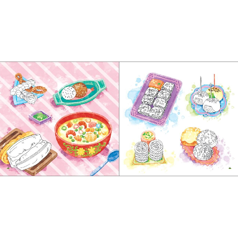 醉染图书宝宝色彩启蒙大本 美食王国9787512135055高清大图