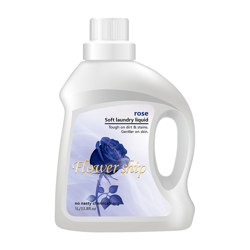 花卉诗(Flower Ship) 蓝色妖姬持久香氛洗衣液1L