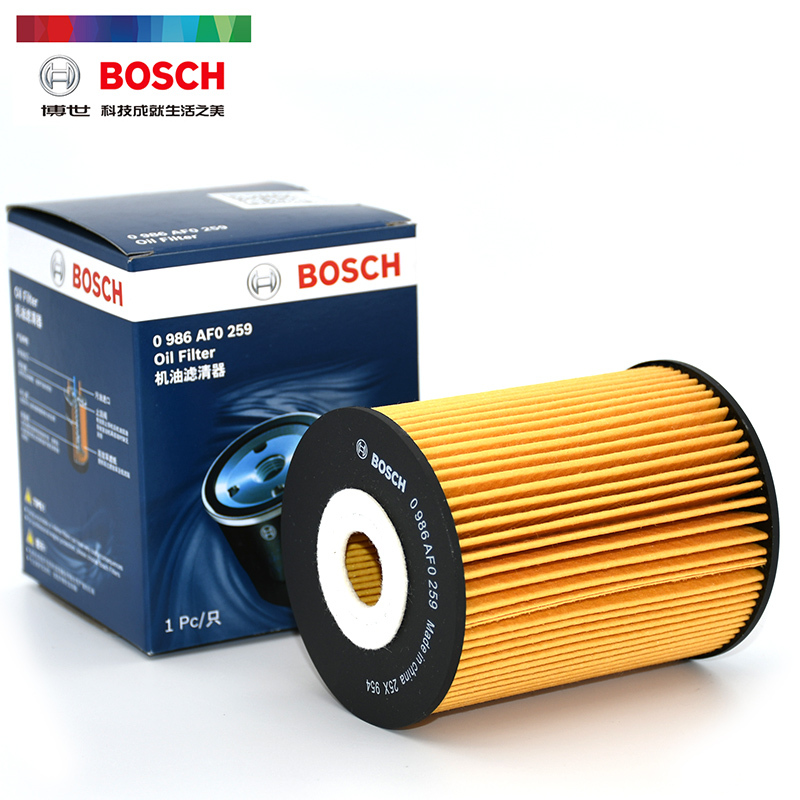 博世(BOSCH)机油滤清器0986AF0259大众途锐奥迪Q7保时捷卡宴 3.2 3.6