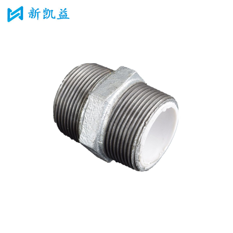 新凯益 玛钢短丝外丝直接 1寸 个高清大图