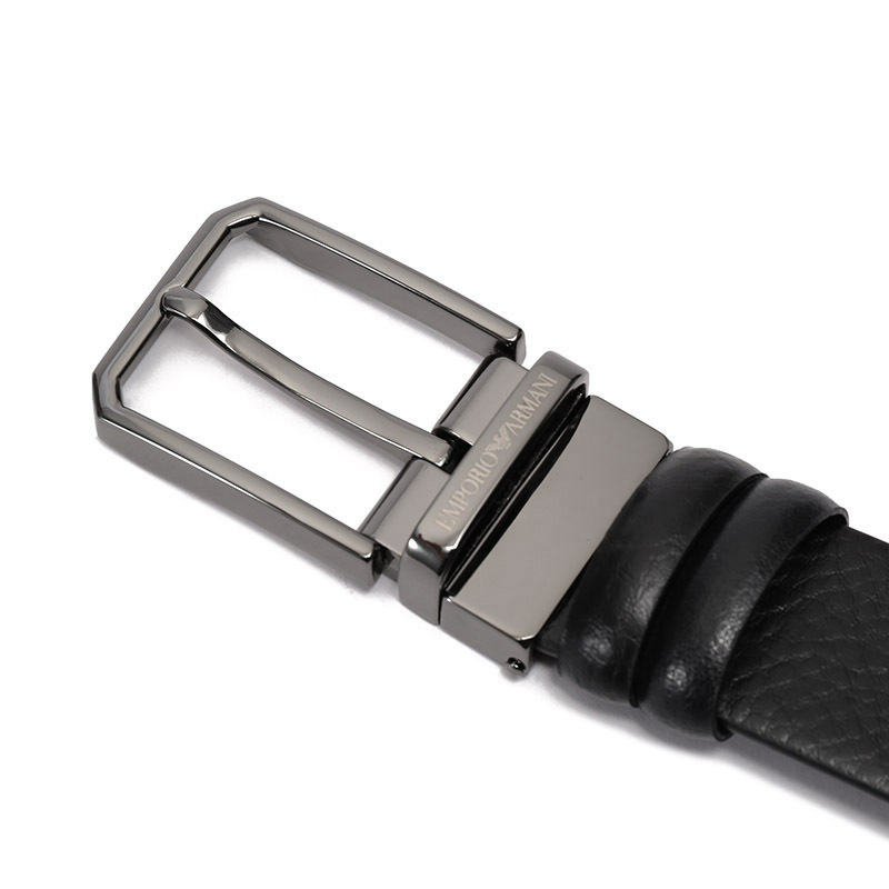 阿玛尼emporioarmani男士可裁剪双面旋转皮带腰带35cmy4s544y230j