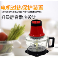 电动绞菜机绞肉机纳丽雅(Naliya)家用剁饺子馅碎菜机切菜商用搅馅打菜馅手动 3升快中慢三速共三副刀送3个饺子器