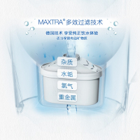 德国碧然德brita滤水壶净水器家用净水壶净水杯海洋蓝M3.5升10台礼品装