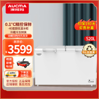 澳柯玛(AUCMA)商用低温大冰柜520升 卧式速冻冷柜大容量冷冻柜BC/BD-520SND