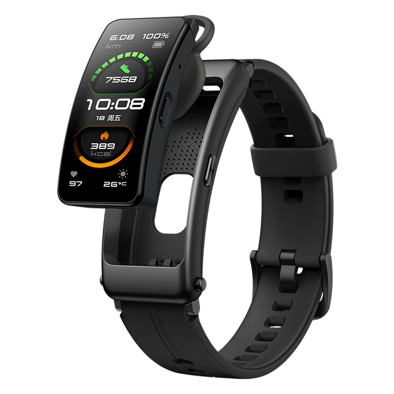 华为huawei荣耀手环4彩屏智能穿戴支付手环华为男女时尚运动手环50米