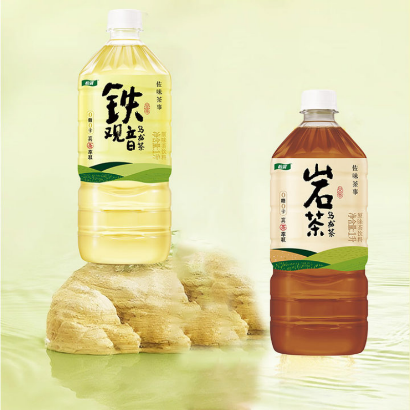 怡宝铁观音乌龙茶饮料1L*8瓶茶香浓郁即饮无糖健康茶饮料高清大图
